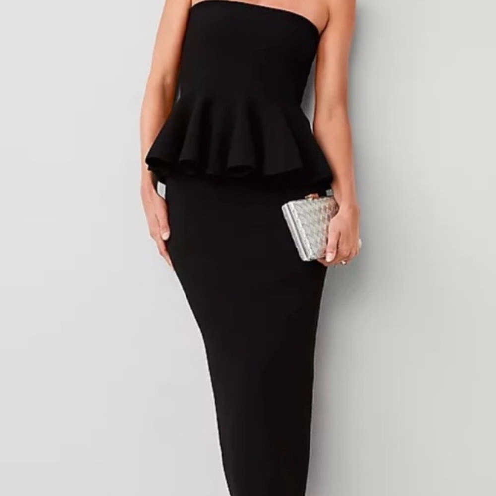 Elegant Black peplum top